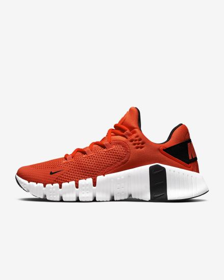 Zapatillas Deportivos Nike Free Metcon 4 Hombre Naranjas Negras Blancas | MBFHX-8937