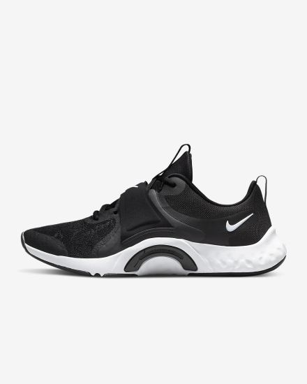 Zapatillas Deportivos Nike Renew In-Season TR 12 Mujer Negras Gris Oscuro Blancas | EGJNR-3091
