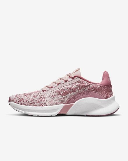 Zapatillas Deportivos Nike SuperRep Go 3 Flyknit Next Nature Mujer Rosas Rosas | OESGK-7498