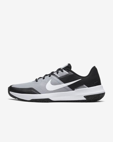 Zapatillas Deportivos Nike Varsity Compete TR 3 Hombre Gris Claro Negras Blancas | AHCOM-2085