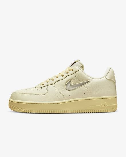 Zapatillas Nike Air Force 1 '07 LX Mujer Limón Azules Amarillo Beige | FUCJS-7543