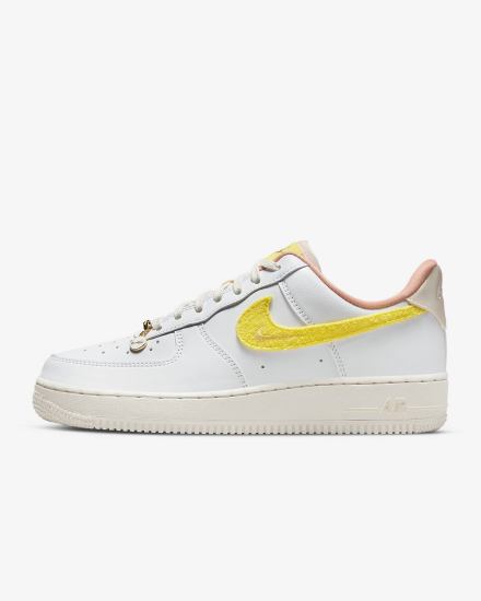 Zapatillas Nike Air Force 1 '07 LX Mujer Blancas Amarillo | TZGVO-9532