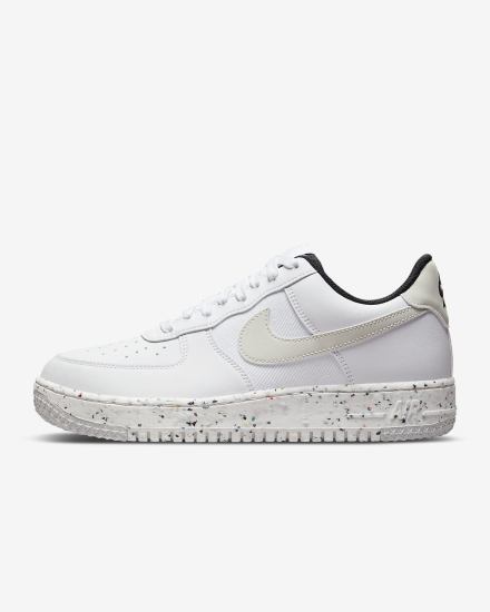 Zapatillas Nike Air Force 1 Crater Next Nature Hombre Blancas Negras Beige Claro | PJEXT-6158