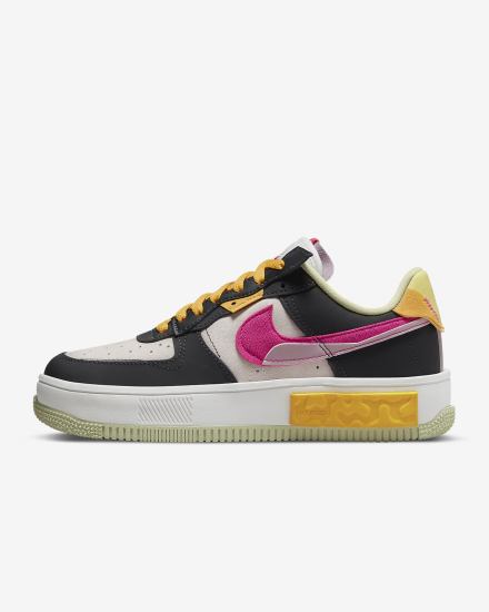 Zapatillas Nike Air Force 1 Fontanka Mujer Blancas Moradas Rosas | FUEVM-0398