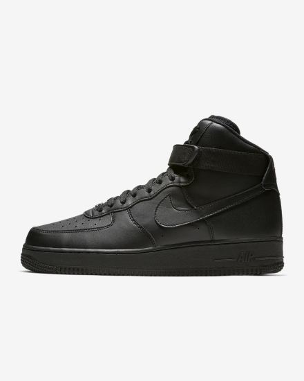 Zapatillas Nike Air Force 1 High '07 Hombre Negras | GAEIP-6379