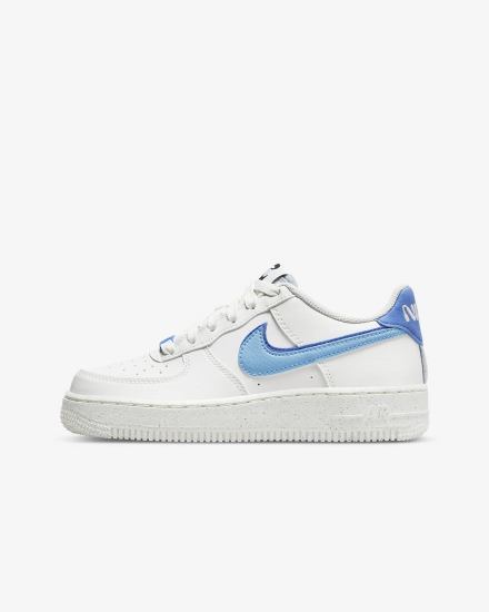 Zapatillas Nike Air Force 1 LV8 Kids Niño Azules Negras Azules | SFBGP-4293