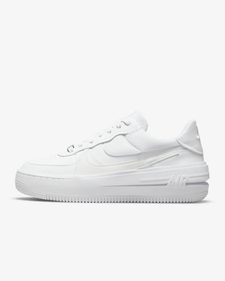Zapatillas Nike Air Force 1 PLT.AF.ORM Mujer Blancas | BODNG-0745