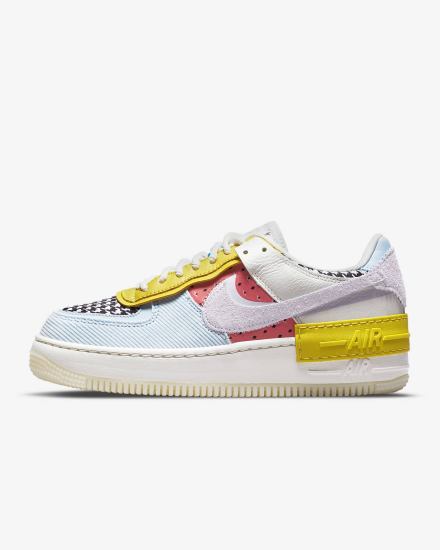 Zapatillas Nike Air Force 1 Shadow Mujer Azules | ENLJH-1978