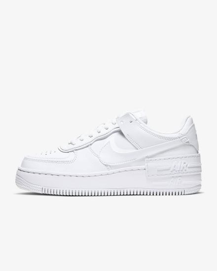 Zapatillas Nike Air Force 1 Shadow Mujer Blancas | GAYNZ-7384