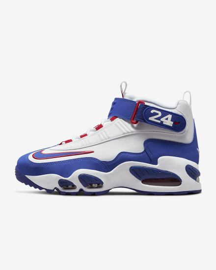 Zapatillas Nike Air Griffey Max 1 Hombre Blancas Rojas Azul Real | WGTCL-1578