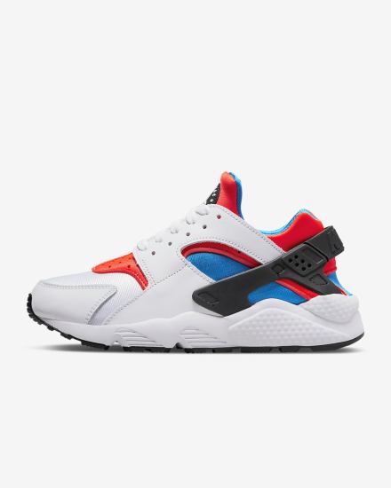 Zapatillas Nike Air Huarache Mujer Blancas Rojas Azules Negras | QLPVW-1078