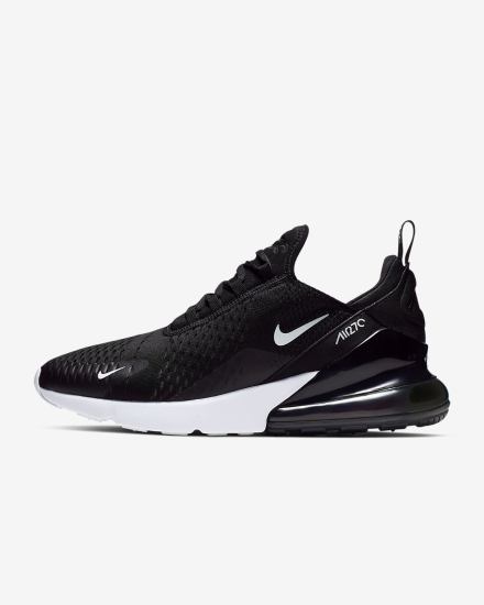 Zapatillas Nike Air Max 270 Hombre Negras Blancas Rojas Gris Oscuro | HKVUP-6741