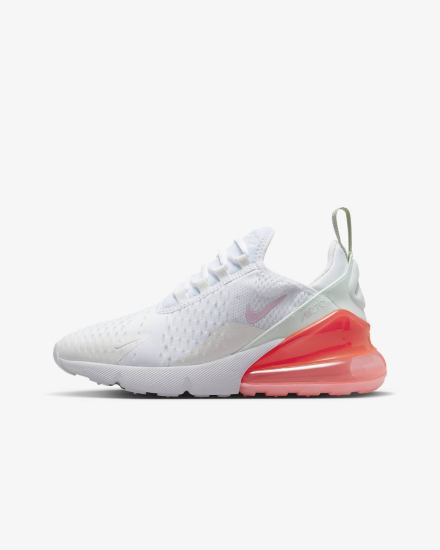 Zapatillas Nike Air Max 270 Kids Niña Blancas Rosas | JLAQN-6240