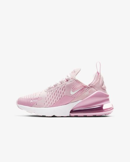 Zapatillas Nike Air Max 270 Kids Niña Rosas Blancas | FKURX-5938