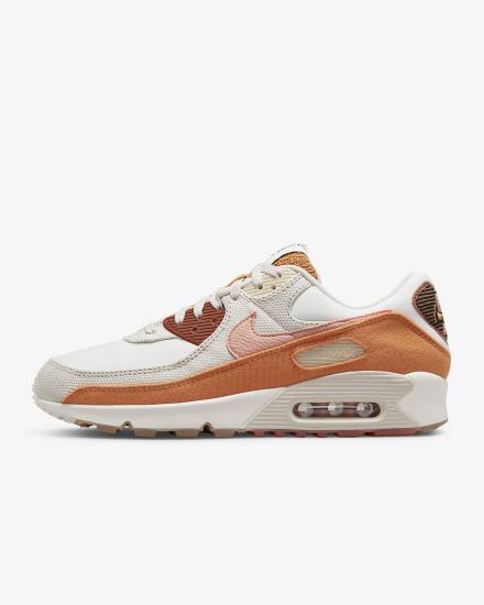 Zapatillas Nike Air Max 90 SE Hombre Marrones Claro | OQNJR-0234