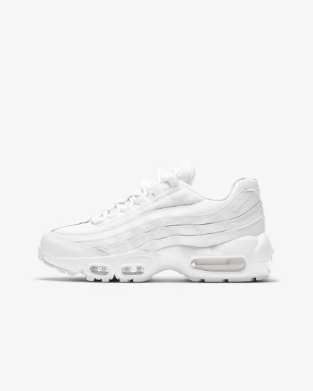 Zapatillas Nike Air Max 95 Recraft Kids Niña Blancas | EMUCH-8201
