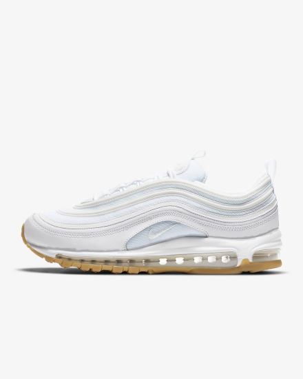 Zapatillas Nike Air Max 97 Hombre Blancas Marrones Claro Blancas | ITAZY-1894
