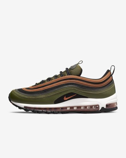 Zapatillas Nike Air Max 97 Hombre Verde Negras Verde Menta | PTLZA-0149