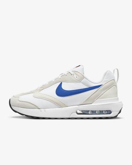 Zapatillas Nike Air Max Dawn Hombre Blancas Beige Claro Negras Azul Real | WPEIY-4269