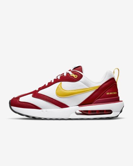 Zapatillas Nike Air Max Dawn Mujer Rojas Blancas Negras | JESUZ-8193