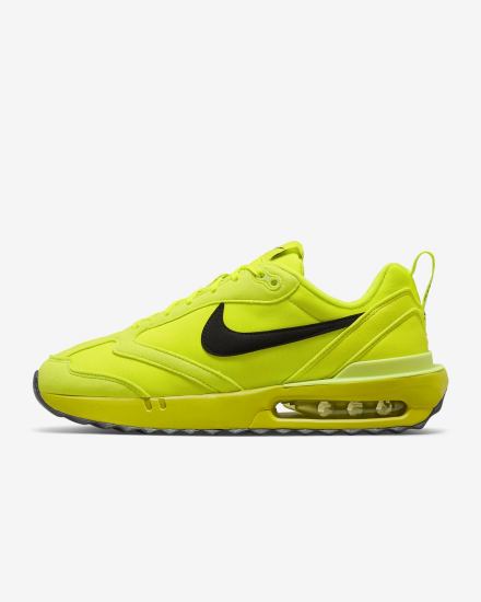 Zapatillas Nike Air Max Dawn Mujer Verde Limón Claro Negras | OZWSB-2304