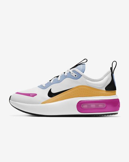 Zapatillas Nike Air Max Dia Mujer Blancas Azules Negras | DHZVJ-6294