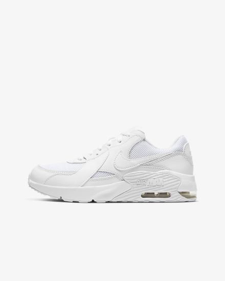 Zapatillas Nike Air Max Excee Kids Niña Blancas | SRGBZ-9172