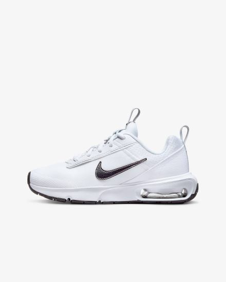 Zapatillas Nike Air Max INTRLK Lite Kids Niño Blancas Gris Negras | PDRNK-7490