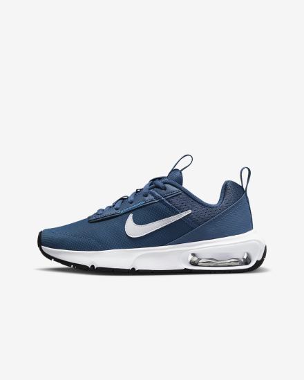Zapatillas Nike Air Max INTRLK Lite Kids Niño Azul Marino Azules Claro Negras Blancas | XMKVL-9476