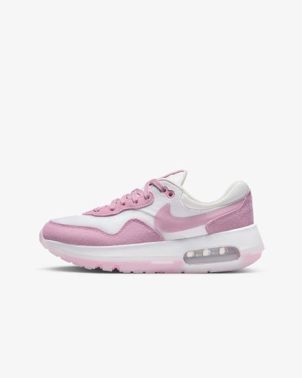 Zapatillas Nike Air Max Motif Kids Niña Blancas Rosas | HFKVB-3416