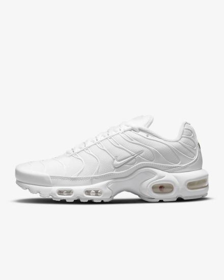 Zapatillas Nike Air Max Plus Mujer Blancas Plateadas | ZMDOK-7850