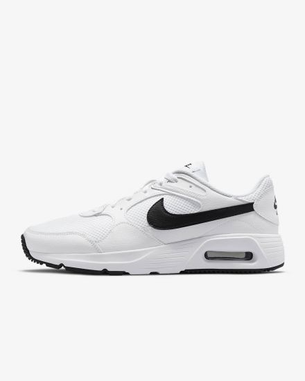 Zapatillas Nike Air Max SC Hombre Blancas Negras | FNMRC-7015