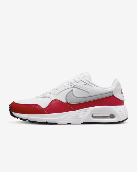 Zapatillas Nike Air Max SC Hombre Blancas Rojas Negras Gris | RJASC-6123