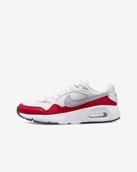 Zapatillas Nike Air Max SC Kids Niña Blancas Rojas Negras Gris | YCOZK-0785
