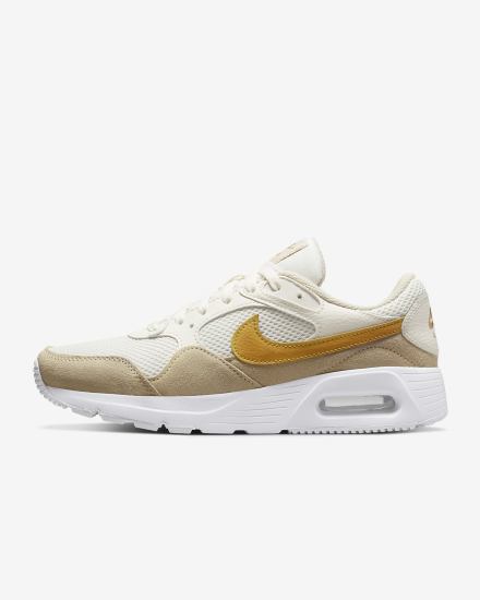 Zapatillas Nike Air Max SC Mujer Blancas Doradas | EKFMQ-2790