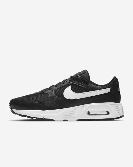 Zapatillas Nike Air Max SC Mujer Negras Blancas | RMSJC-9620