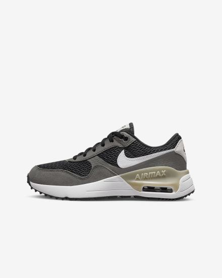 Zapatillas Nike Air Max SYSTM Kids Niña Gris Oscuro Azules Gris Blancas | CDAKT-1468