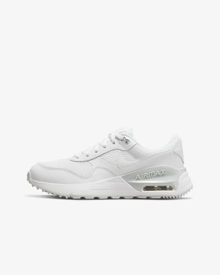 Zapatillas Nike Air Max SYSTM Kids Niño Blancas Plateadas Blancas | PJEXL-9734