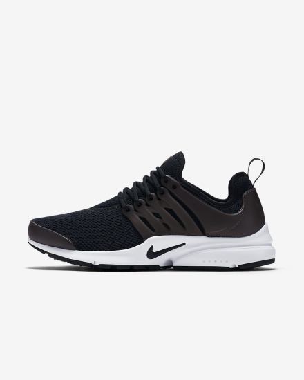 Zapatillas Nike Air Presto Mujer Negras Blancas Negras | KIEGQ-7402