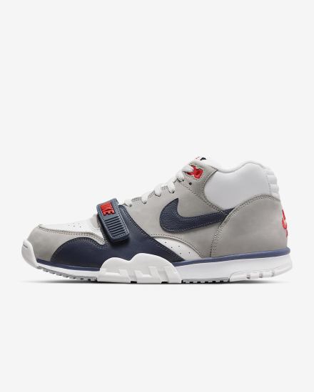 Zapatillas Nike Air Trainer 1 Hombre Blancas Gris Rojas Azul Marino | UPSAB-9321
