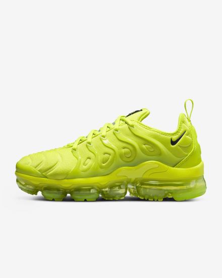 Zapatillas Nike Air VaporMax Plus Mujer Verde Negras | QJOCX-8539