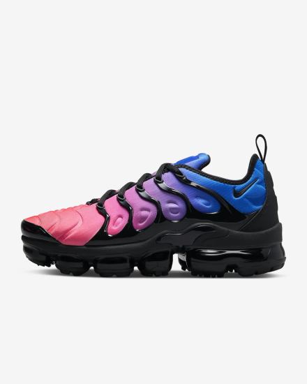Zapatillas Nike Air VaporMax Plus Mujer Azules Rosas Rojas Claro Negras | TRVWP-5219