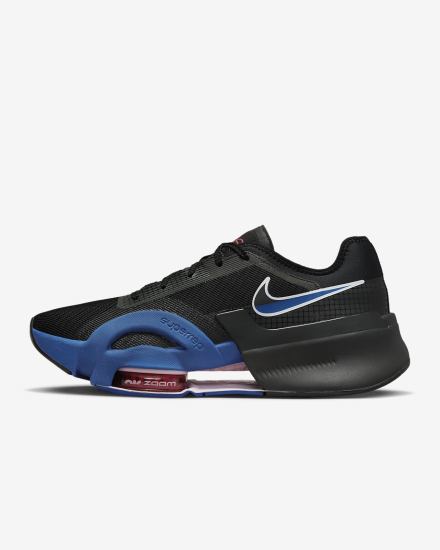 Zapatillas Nike Air Zoom SuperRep 3 HIIT Class Hombre Negras Azul Real Rojas Blancas | ZLQPD-8376