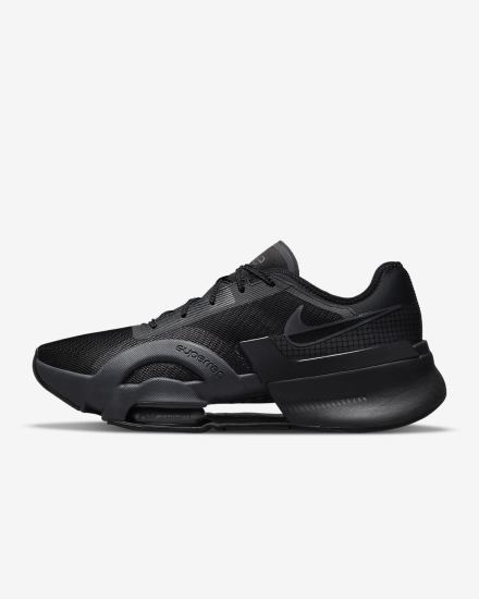 Zapatillas Nike Air Zoom SuperRep 3 HIIT Class Hombre Negras Gris Oscuro | ZMTJK-0953