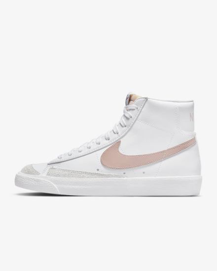 Zapatillas Nike Blazer Mid '77 Vintage Mujer Blancas Coral Blancas Rosas | XKRJV-5214