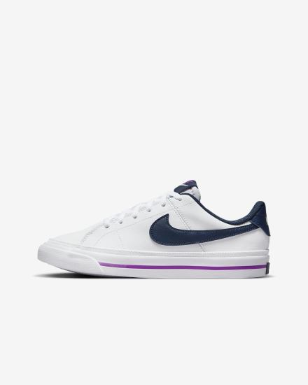 Zapatillas Nike Court Legacy Kids Niño Blancas Verde Menta Moradas Azul Marino | TJPWF-0165