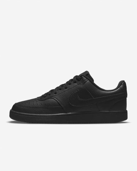 Zapatillas Nike Court Vision Low Next Nature Hombre Negras | NEUFI-8630