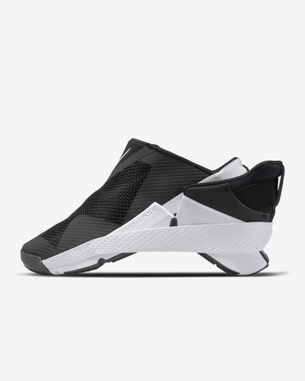 Zapatillas Nike Go FlyEase Hombre Negras Blancas | EWGAO-3620