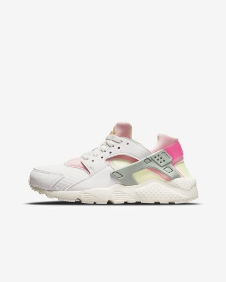 Zapatillas Nike Huarache Run Kids Niña Blancas | QCSAZ-5834
