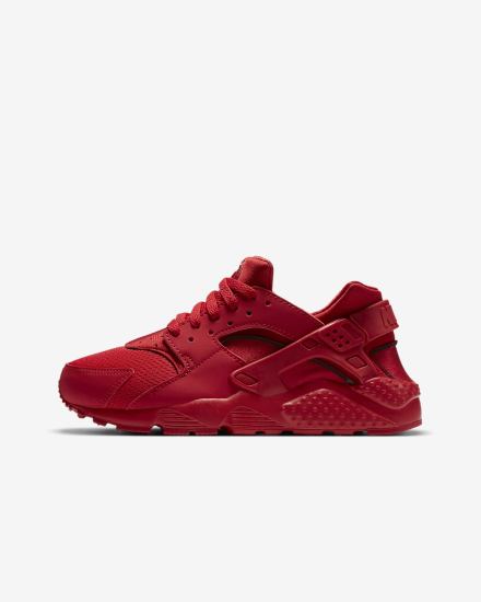 Zapatillas Nike Huarache Run Kids Niño Rojas | HZJEP-4765